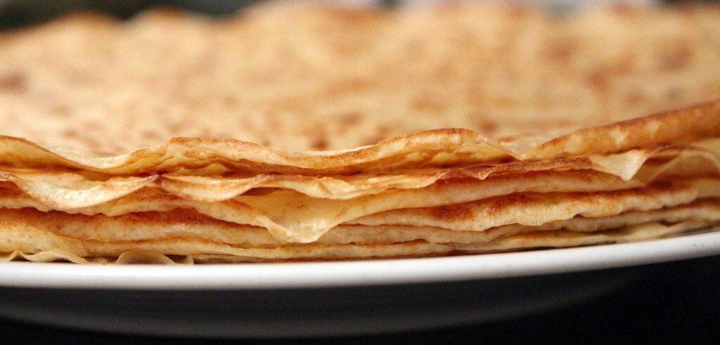 image for Tuscan Recipe for Necci (Chestnut Flour Crepes)
