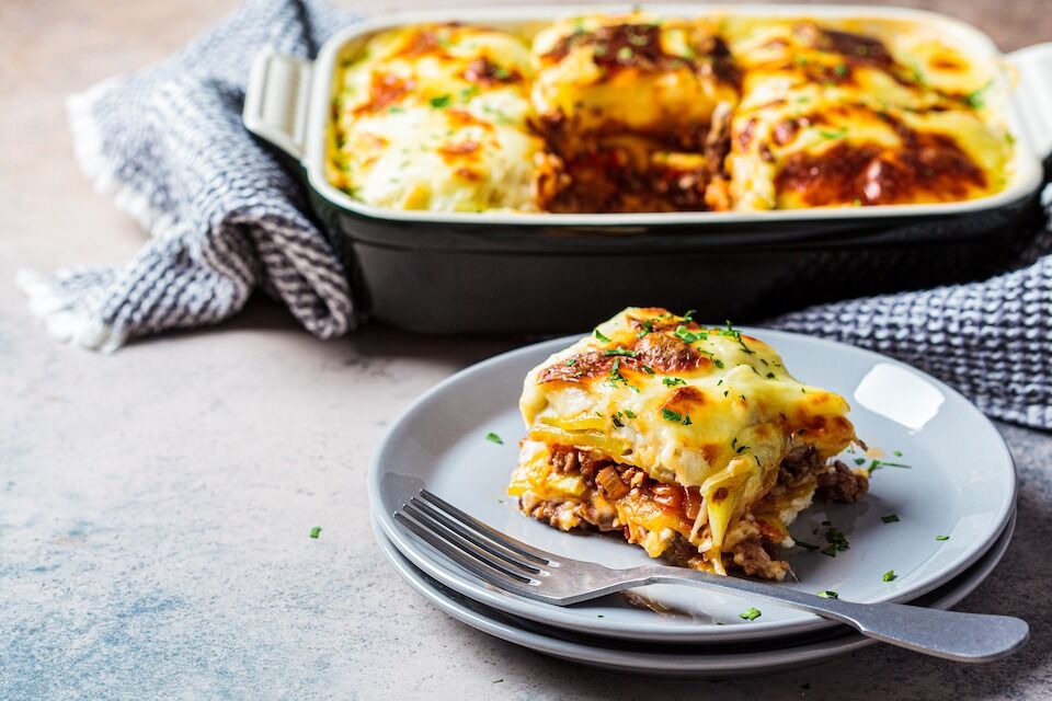 image for Moussaka Recipe from Our Poros Island Cooking Odyssey in Greece